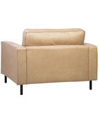 Armchair SAVALEN Faux Leather Beige