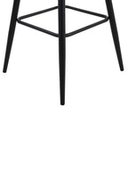 Set of 2 Bar Chairs DARIEN Golden Brown