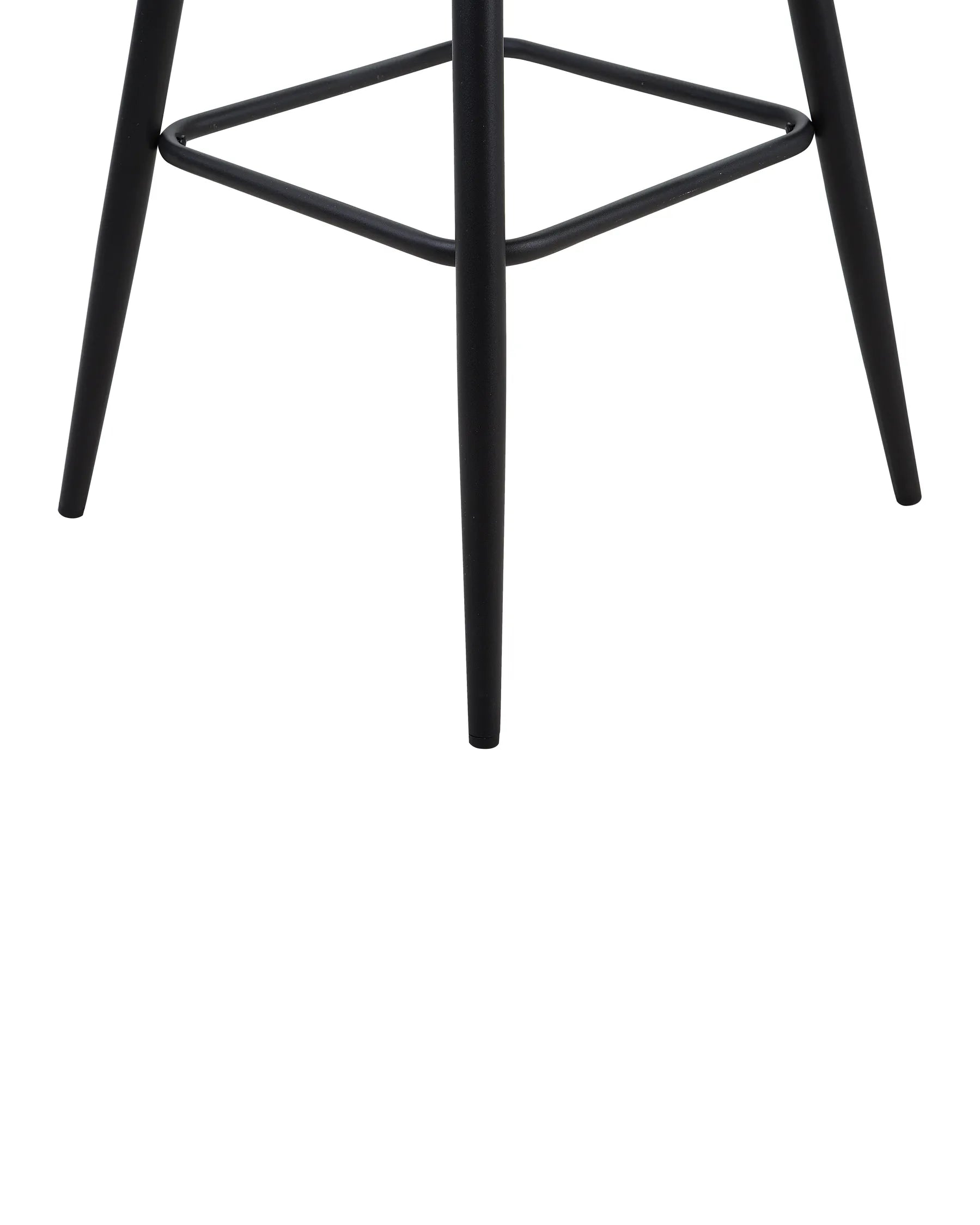 Set of 2 Bar Chairs DARIEN Grey