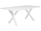 Dining Table LISALA White 180 cm 100 cm