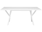 Dining Table LISALA White 180 cm 100 cm