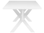 Dining Table LISALA White 180 cm 100 cm