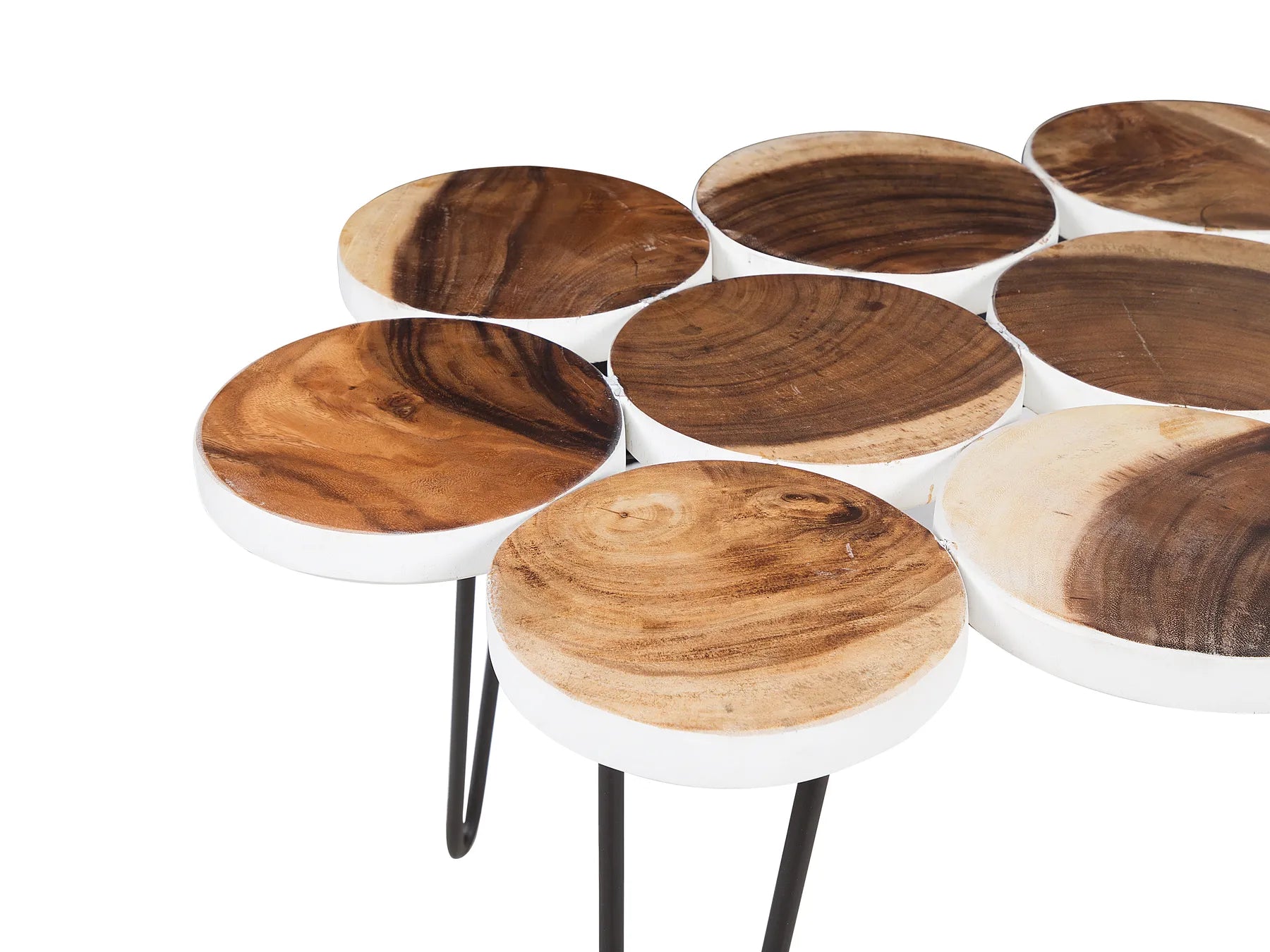 Side Table TIJUANA Wood Brown