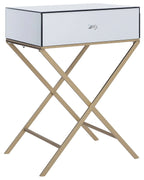 Side Table VIVY Glass Mirrored Silver