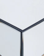 Side Table VIVY Glass Mirrored Silver