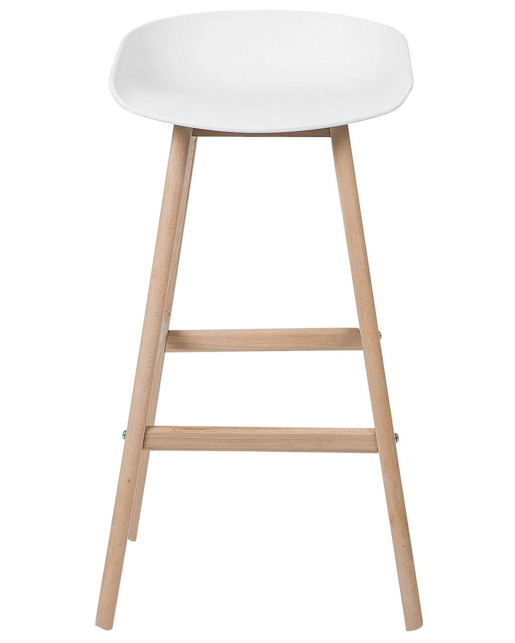 Set of 2 Bar Chairs MICCO White