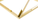 Side Table BEVERLY Glass Gold