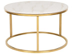 Coffee Table CORAL Marble/ Gold