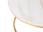 Coffee Table CORAL Marble/ Gold