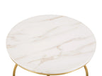 Coffee Table CORAL Marble/ Gold