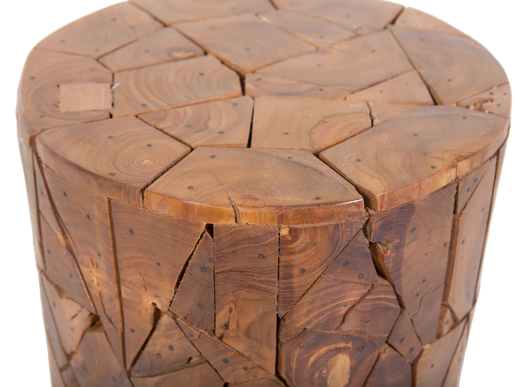 Side Table DAWSON Teak Wood Brown