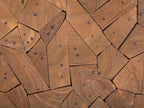 Side Table DAWSON Teak Wood Brown