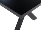 Dining Table LISALA Black 180 cm 100 cm
