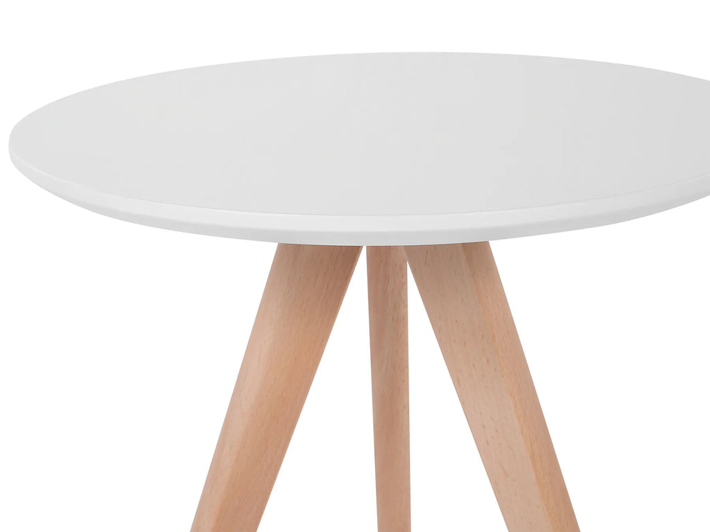 Set of 3 Coffee Tables VEGAS White