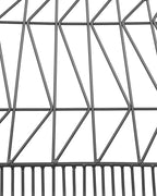 Set of 2 Dining Chairs HARLAN Metal Black