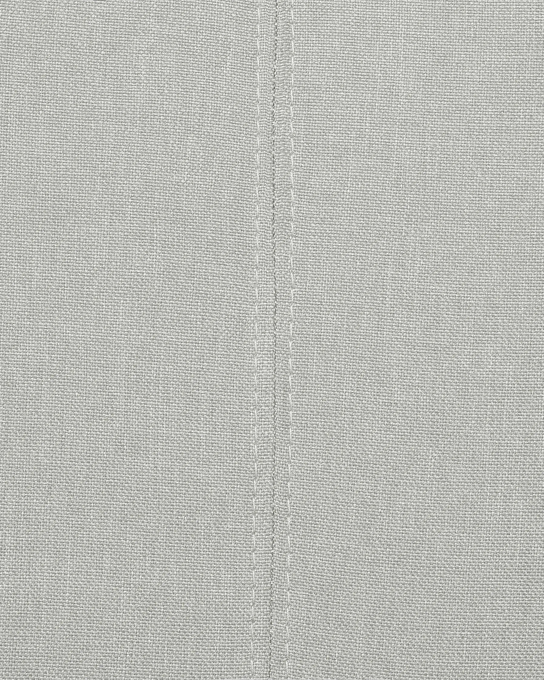 Set of 2 Dining Chairs CHICAGO Fabric Light Grey