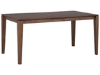 Dining Table LOTTIE Dark Walnut 160 cm 90 cm