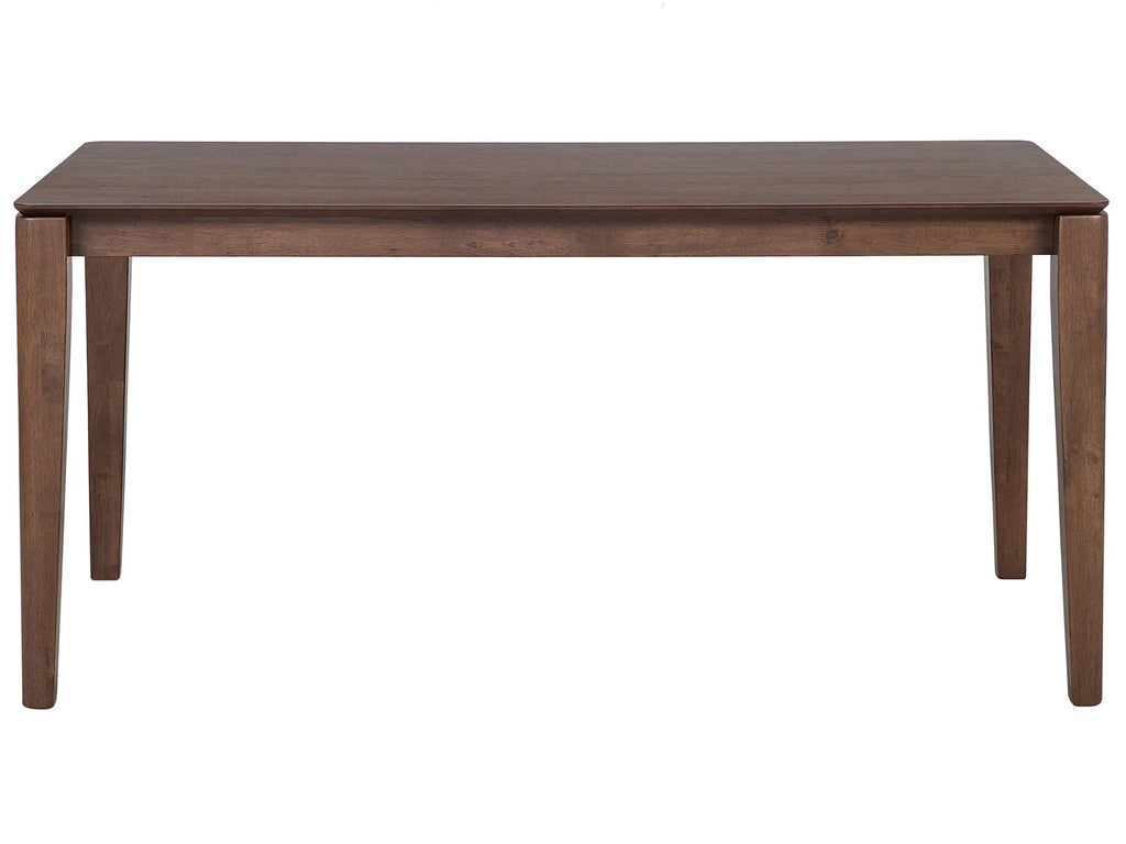 Dining Table LOTTIE Dark Walnut 160 cm 90 cm