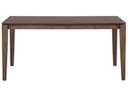 Dining Table LOTTIE Dark Walnut 160 cm 90 cm