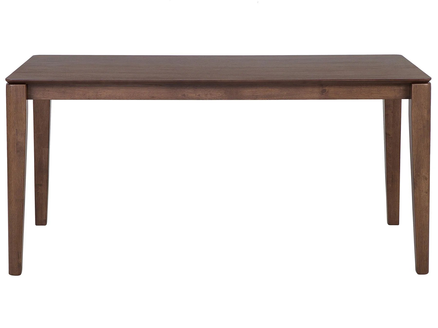 Dining Table LOTTIE Dark Walnut 160 cm 90 cm