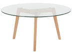 Coffee Table MINNESOTA Glass Transparent