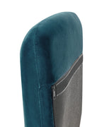 Rocking Chair ELLAN Velvet Sea Blue