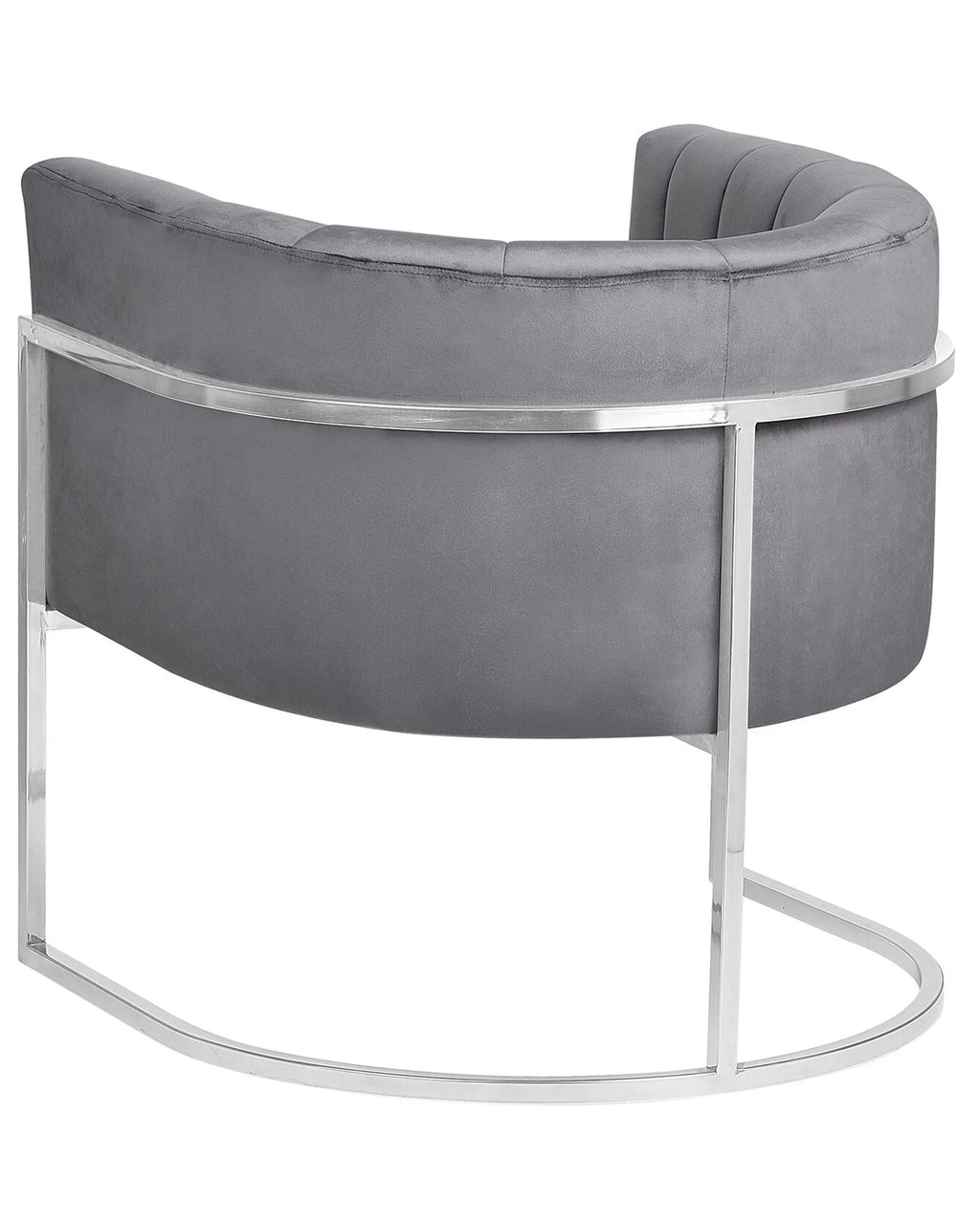 Armchair LARVIK Velvet Grey