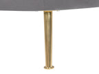 Armchair LANGA Velvet Grey