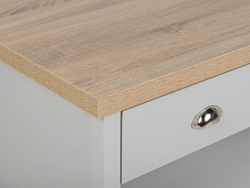 Coffee Table CLIO Light Grey with Storage