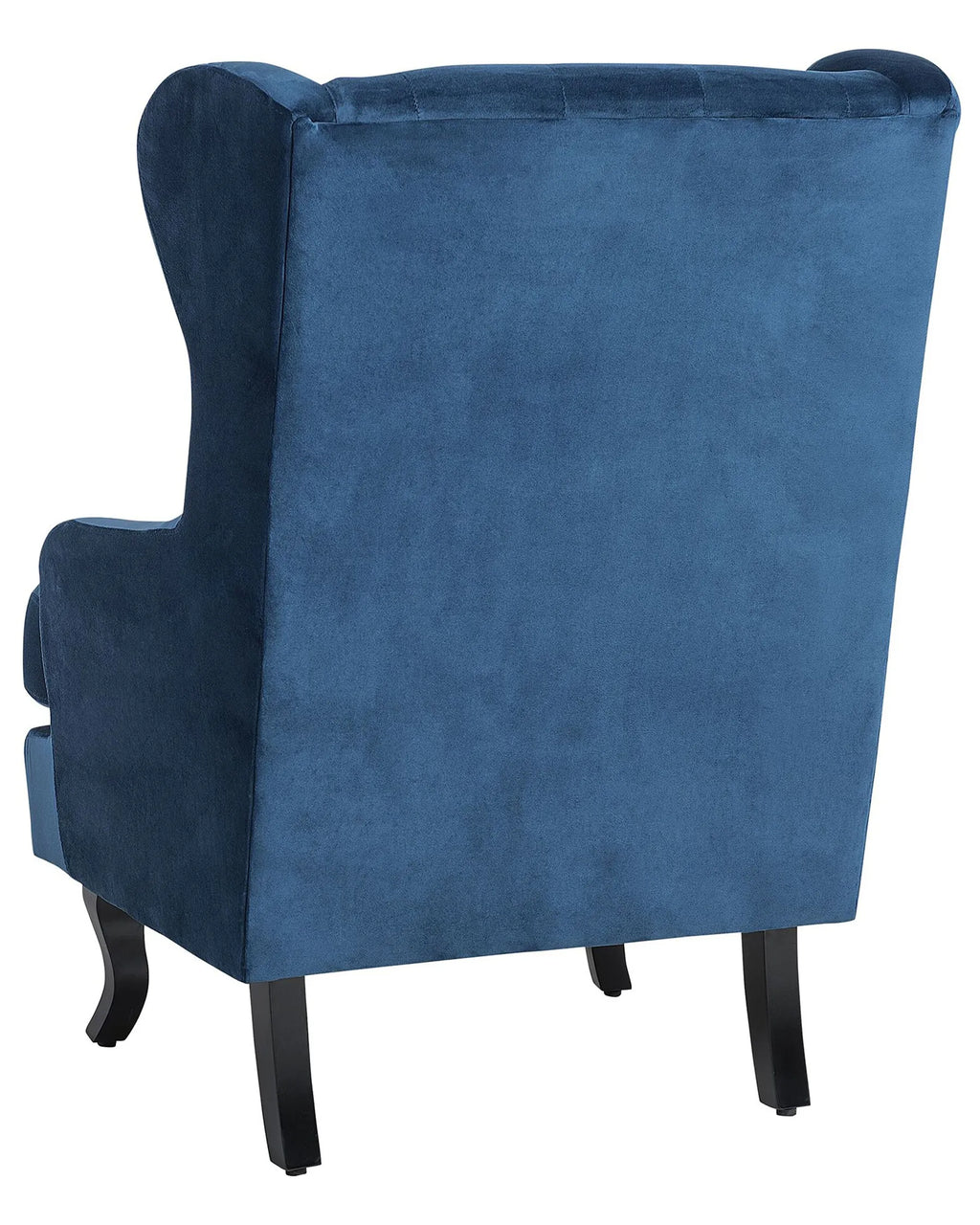 Wingback Chair ALTA Velvet Dark Blue