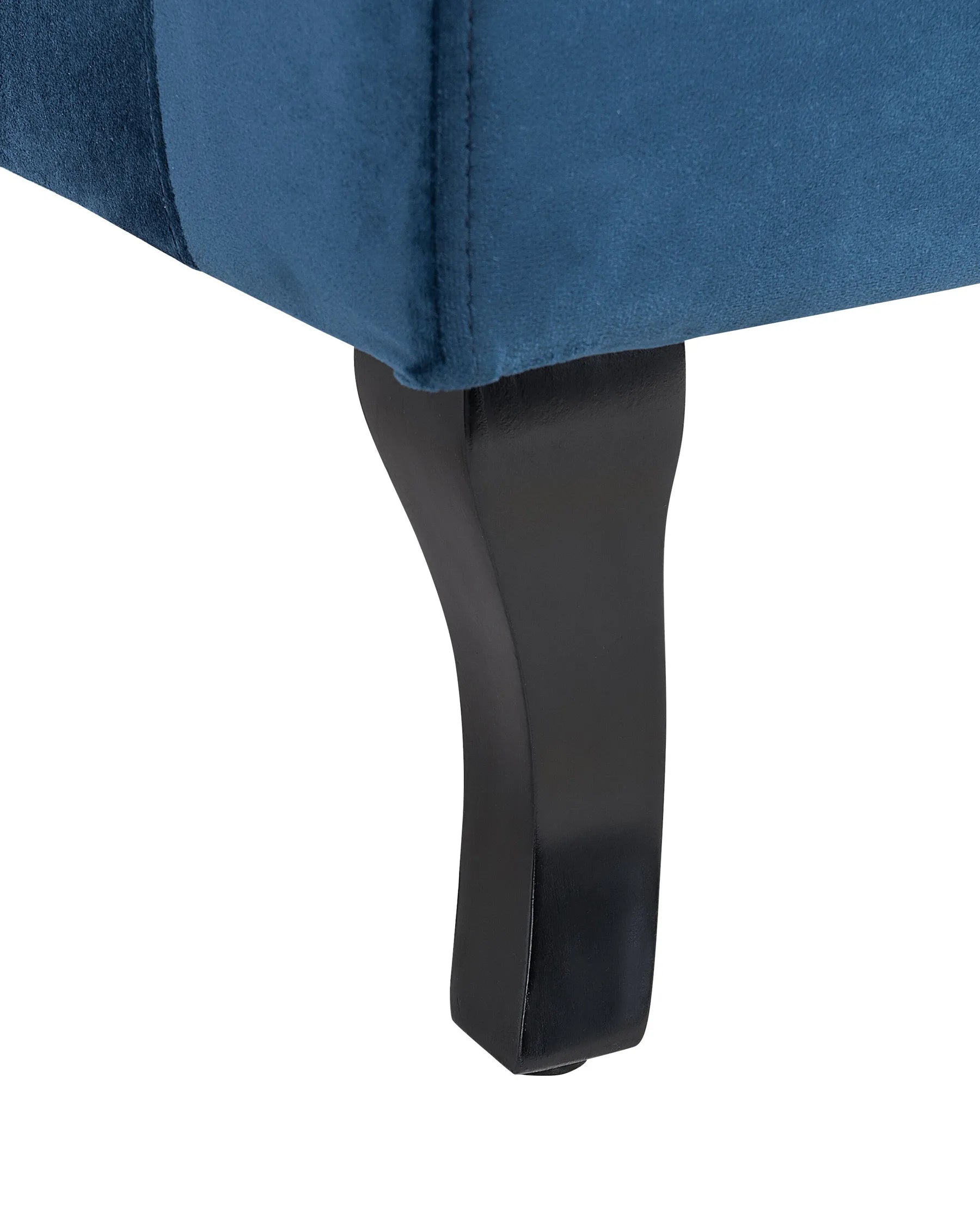 Wingback Chair ALTA Velvet Dark Blue