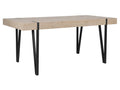 Dining Table ADENA Light Brown 150 cm 90 cm