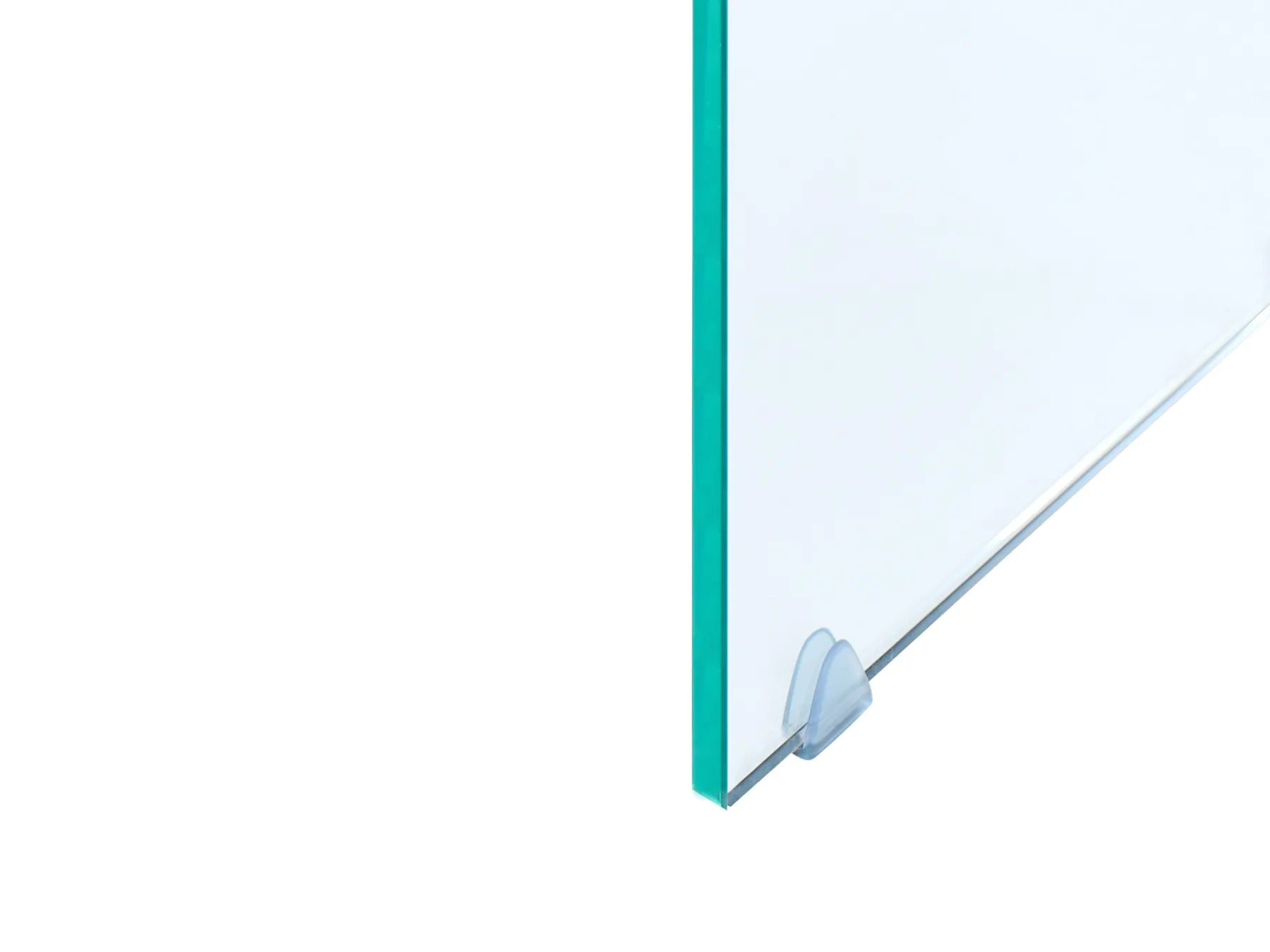 Coffee Table KENDALL Tempered Glass Transparent