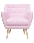 Armchair DRAMMEN Fabric Pink