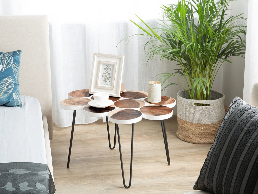 Side Table TIJUANA Wood Brown