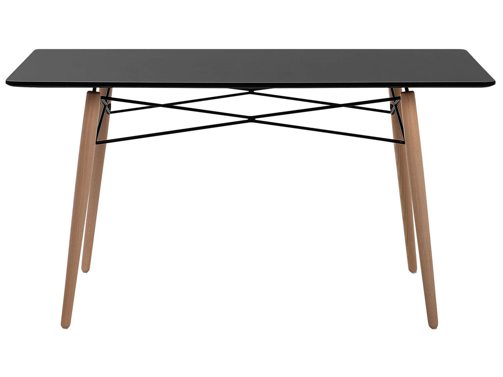 Dining Table BIONDI Black Beech 140 cm 80 cm