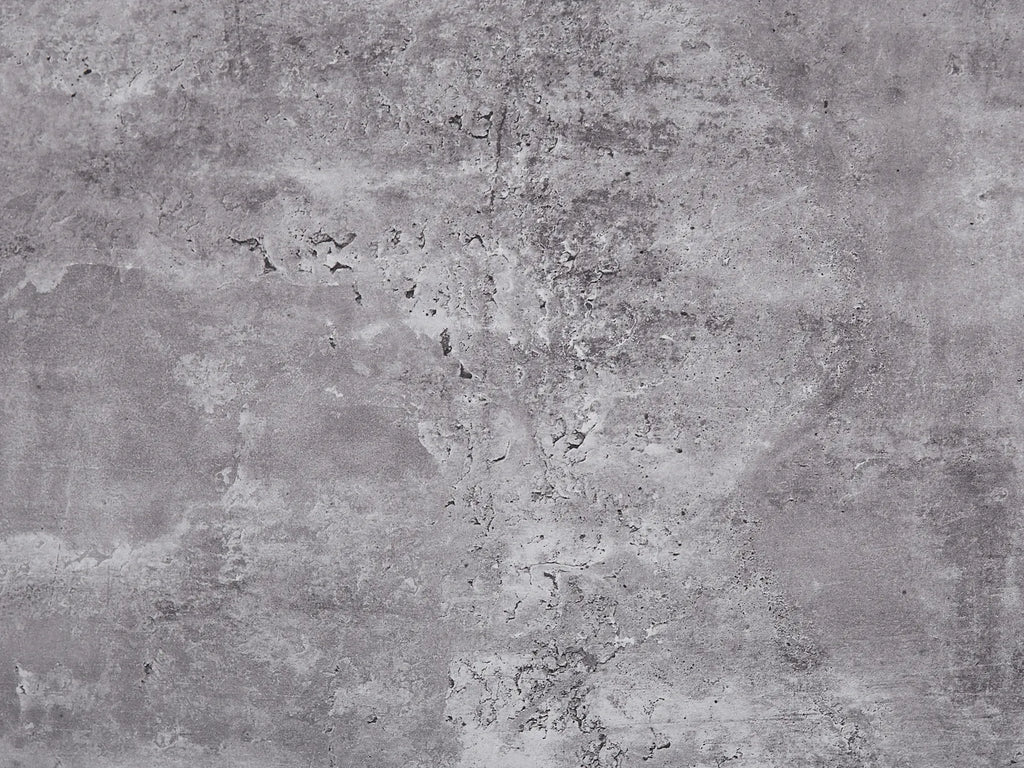 Dining Table BUSCOT Grey Concrete Effect 160 cm 90 cm