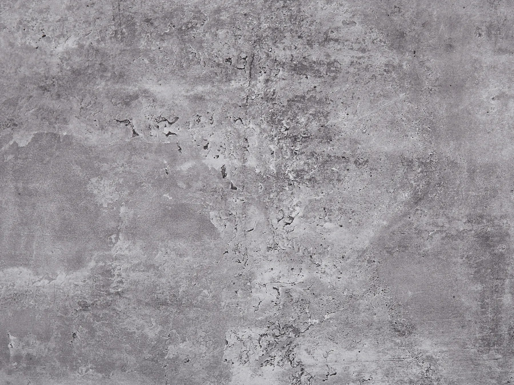 Dining Table BUSCOT Grey Concrete Effect 160 cm 90 cm