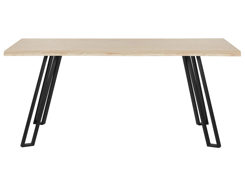 Dining Table GRAHAM Light Brown 180 cm 90 cm