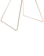 Set of 2 Dining Chairs HARLAN Metal Gold