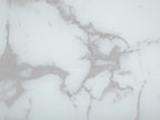 Side Table MERIDIAN Tempered Glass Marble/ Silver