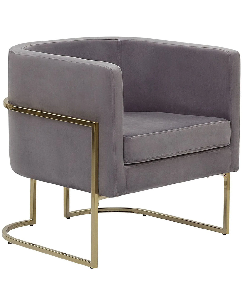 Armchair SIRKKA Velvet Grey