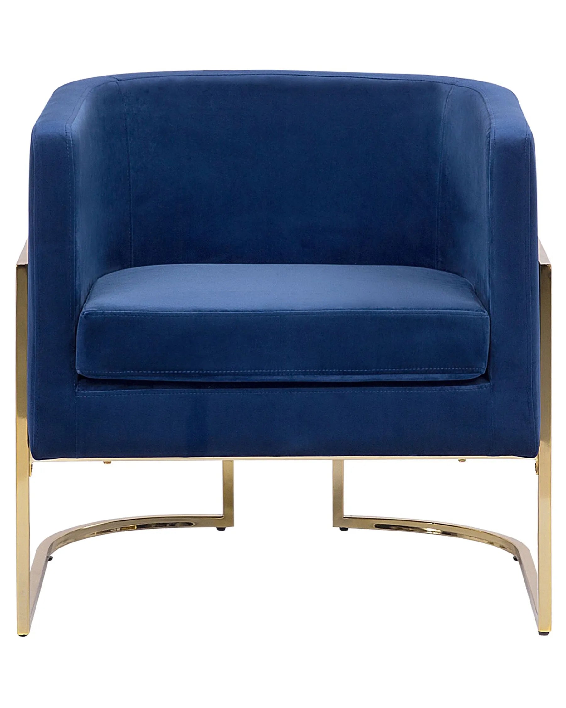 Armchair SIRKKA Velvet Dark Blue