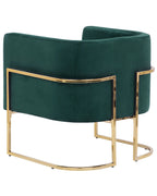 Armchair SIRKKA Velvet Dark Green
