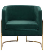 Armchair SIRKKA Velvet Dark Green