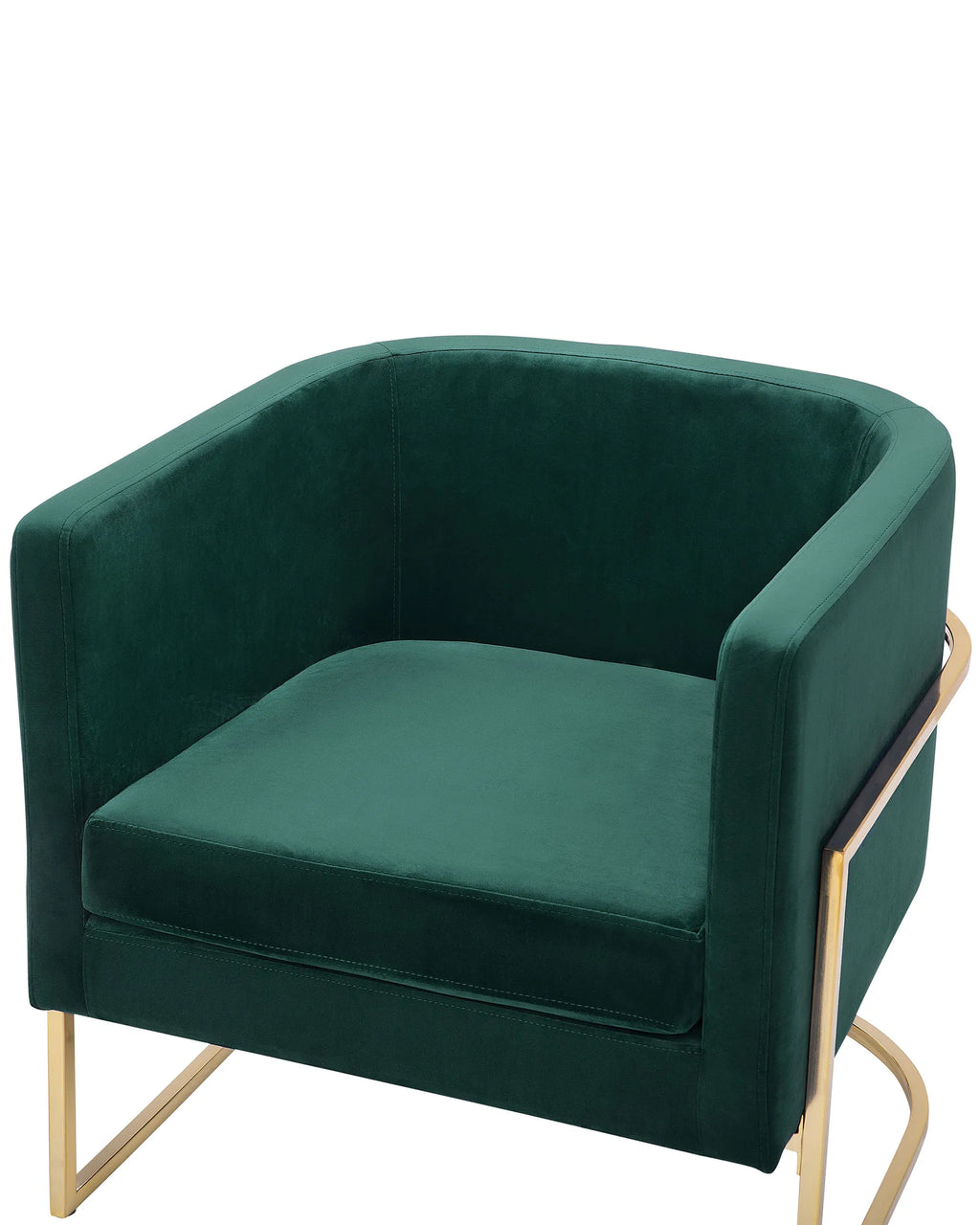 Armchair SIRKKA Velvet Dark Green