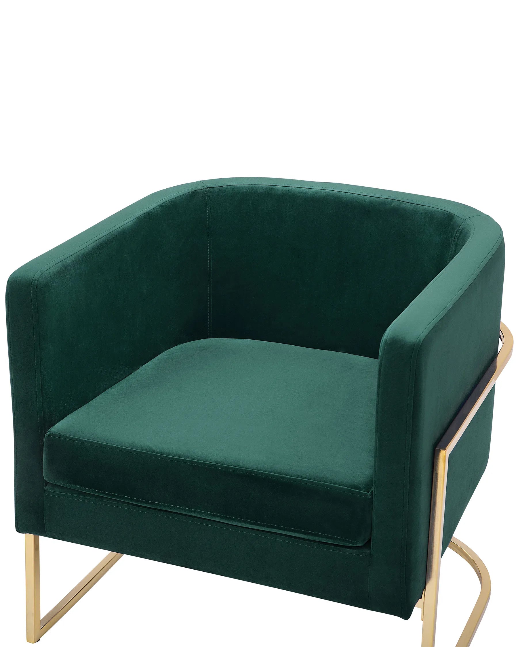 Armchair SIRKKA Velvet Dark Green