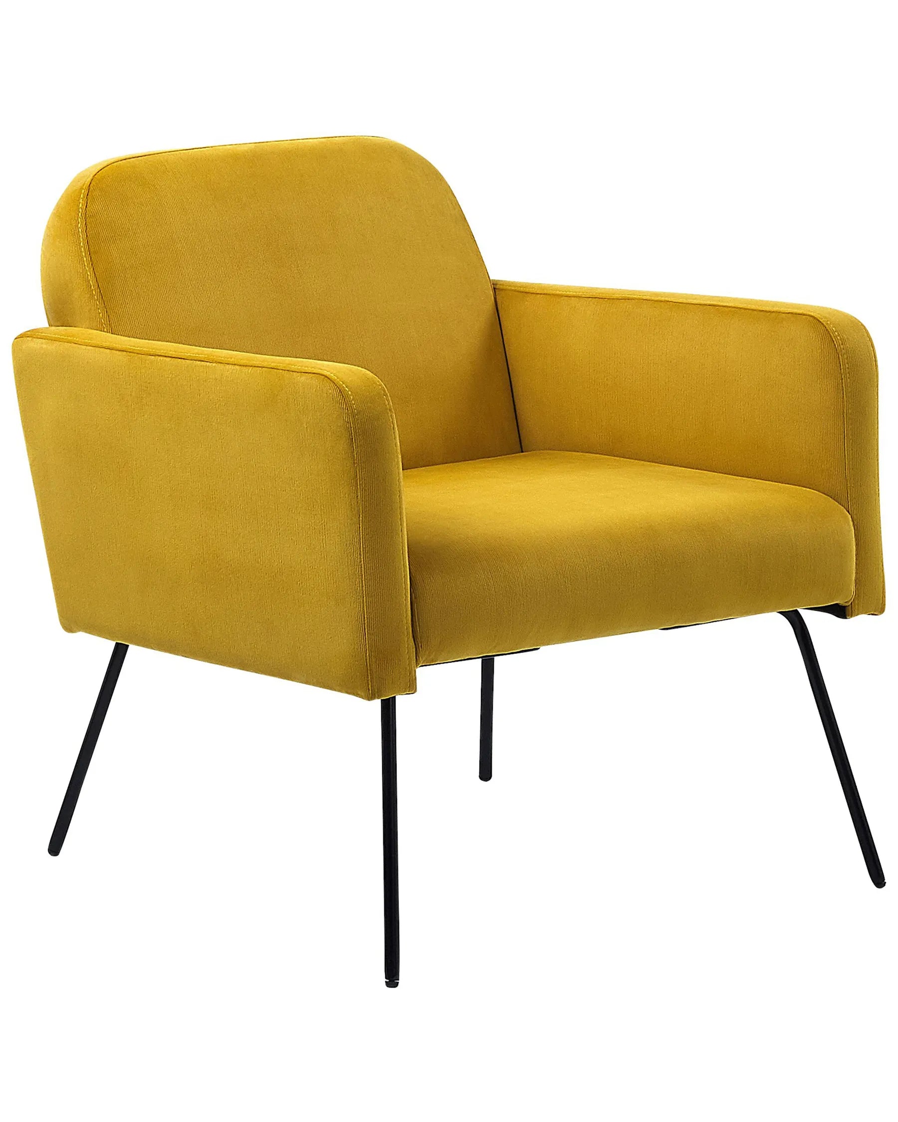 Armchair NARKEN Velvet Mustard