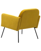 Armchair NARKEN Velvet Mustard