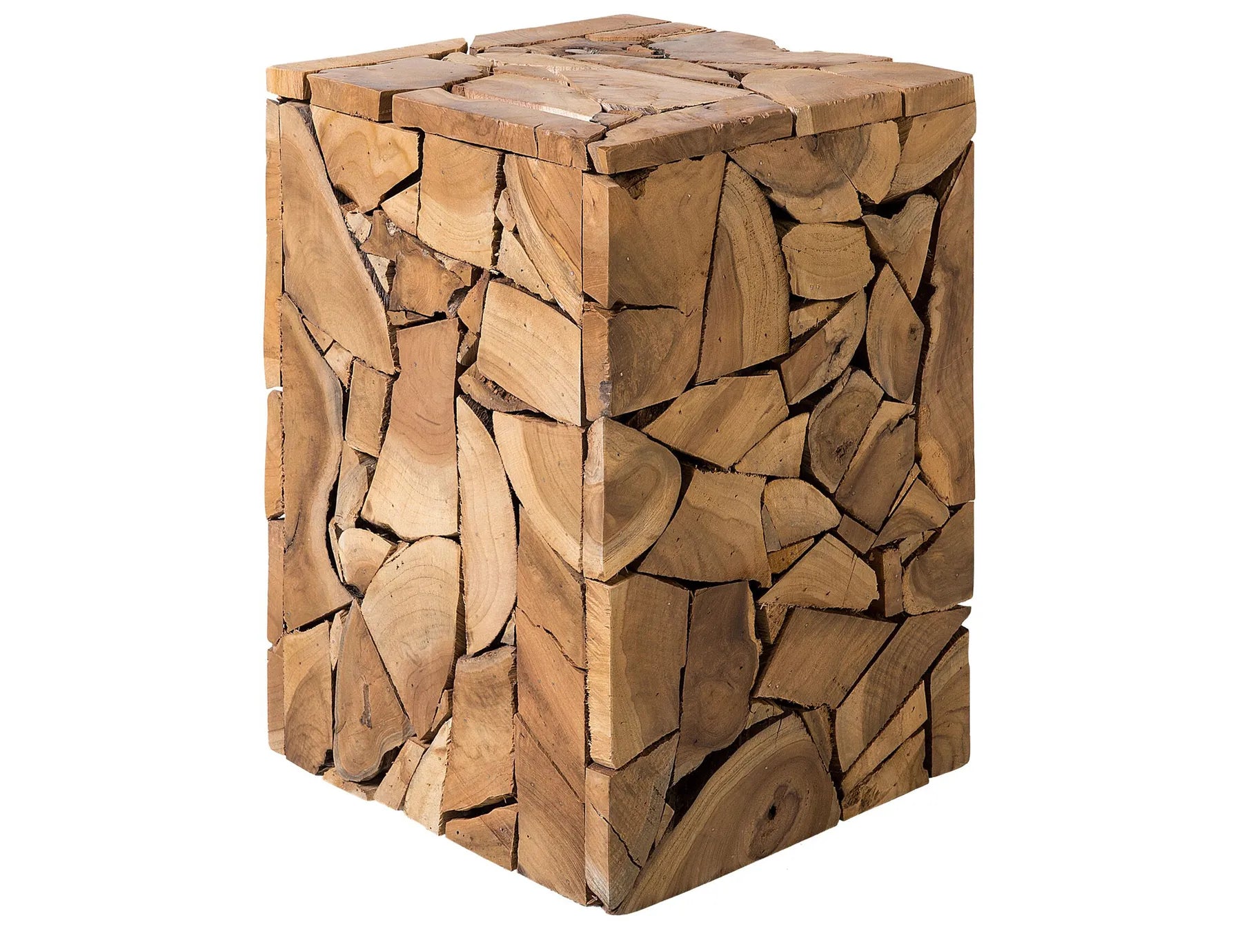 Side Table NELSON Teak Wood Brown